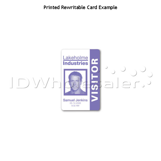 Datacard 809836-002 Black Rewritable HiCo Mag Stripe PVC Cards 