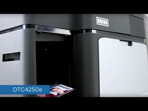 Fargo DTC4250e ID Card Printer 52210