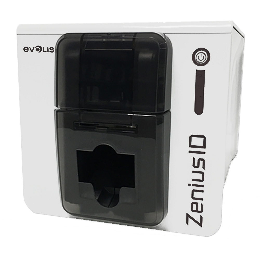 Evolis ZeniusID ID Card Printer Single-Sided - Grey Brown