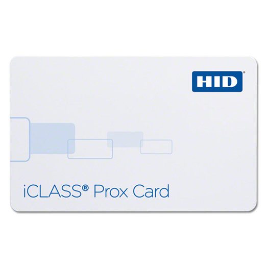 HID 212X iClass Cards with Prox - PET - PROGRAMMED 