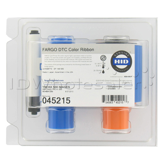 Fargo YMCKK Color Ribbon - Discontinued
