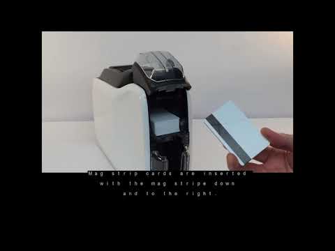 Zebra ZC100 LT Series Single-Sided Card Printer Bundle