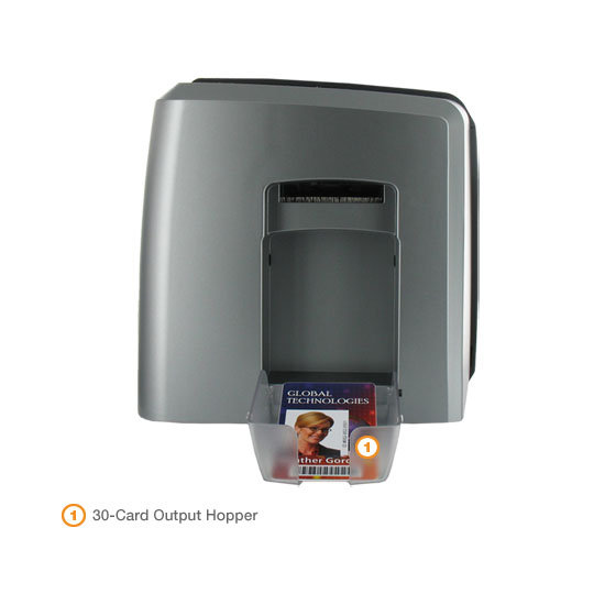 Fargo DTC1250e ID Card Printer with Magnetic Stripe Encoding - Single-Side