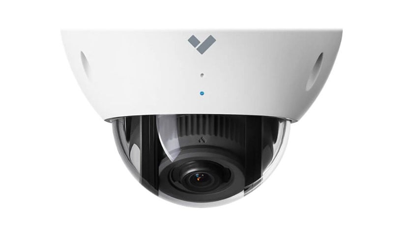 Verkada CD62-90E-HW 4K Outdoor Dome Camera, Standard, 90 Days Retention, 2 TB Storage, Standard Zoom