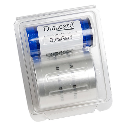 Entrust Datacard 508668-501 0.5 mil Clear Duragard Laminate - 350 imprints