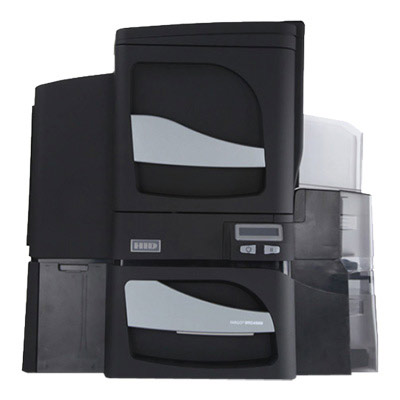 Fargo DTC4500e Dual-Sided ID Card Printer - Dual-Side Lamination with Magnetic Stripe and Smart Card Encoding