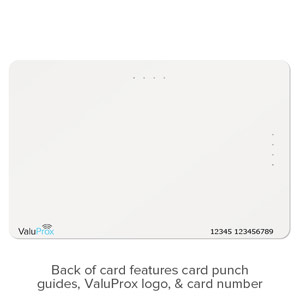 ValuProx 125kHz ISO Composite PVC-PET Proximity Cards - Comparable to Casi Rusco - PROGRAMMED