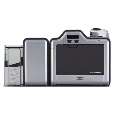 Fargo HDP5000e Dual-Sided ID Card Printer with Omnikey 5127CK Mini