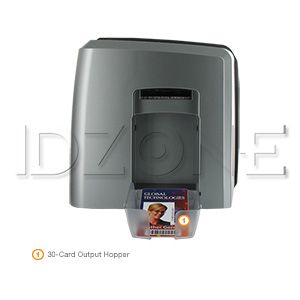 Fargo DTC1250e ID Card Printer with Ethernet & Magnetic Stripe Encoding - Dual-Sided