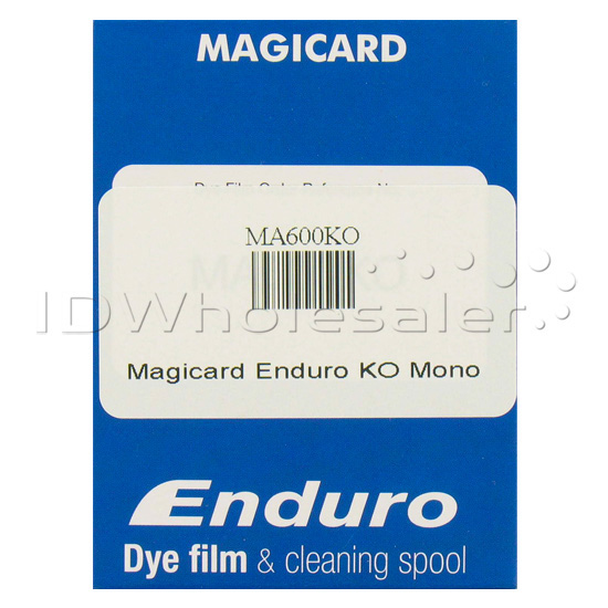 Magicard MA600KO Black Monochrome Ribbon with Overlay - 600 prints