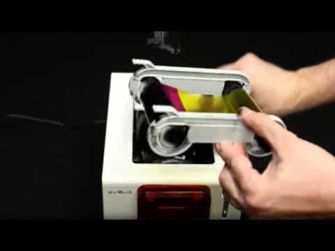Evolis ZeniusID ID Card Printer Single-Sided - Grey Brown