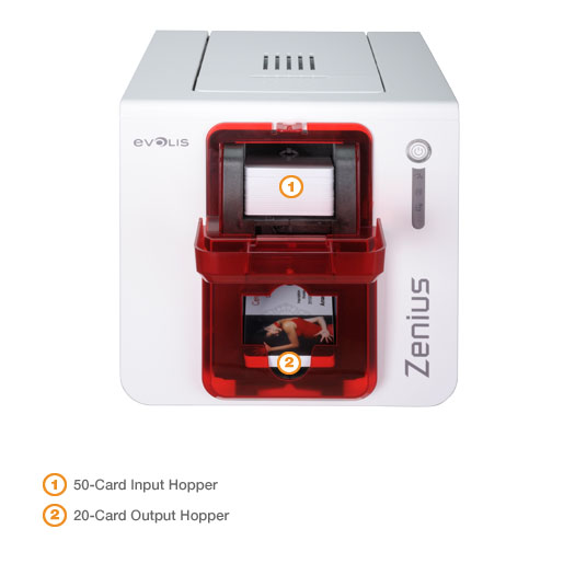 Evolis Zenius Classic Single-Side ID Card Printer - ZN1U0000