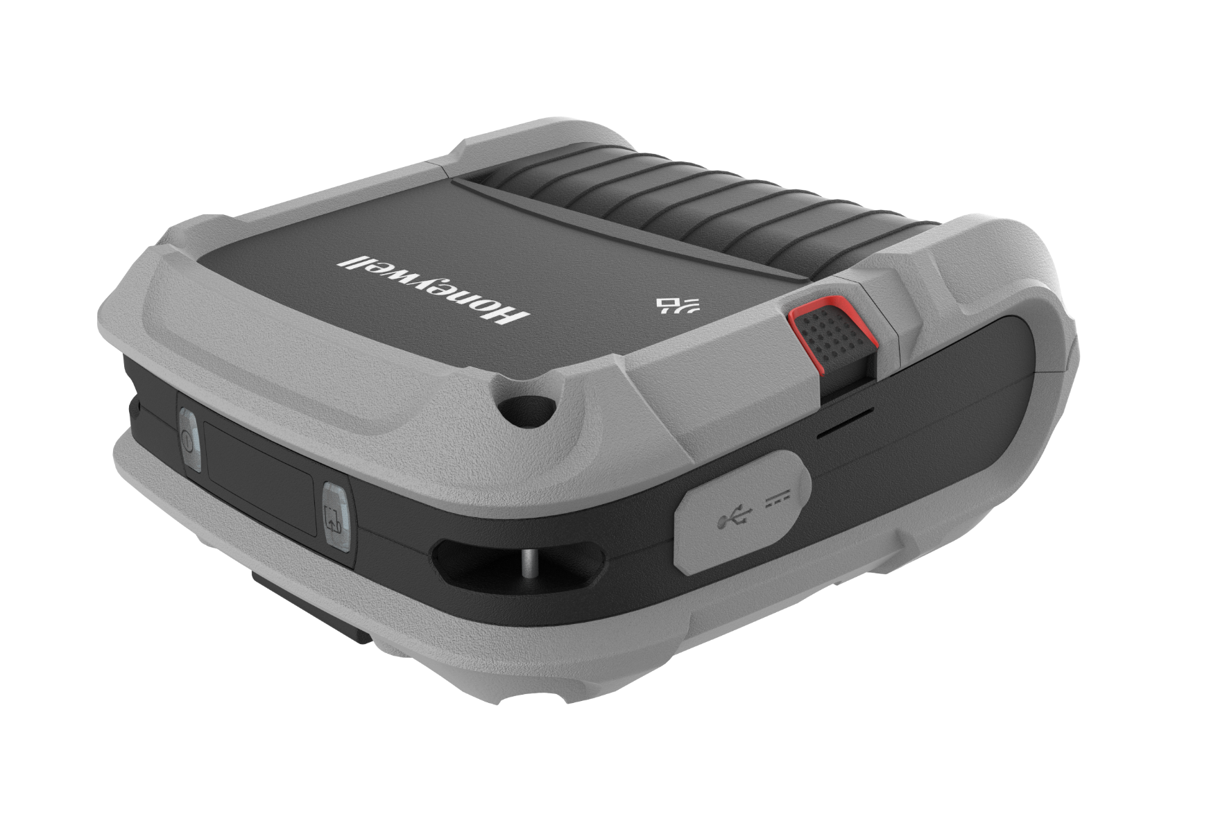 Honeywell RP4F00N0D12 203 DPI Direct Thermal Mobile Barcode Label Printer with Linerless Platen Roller - 4 Inch Print Width
