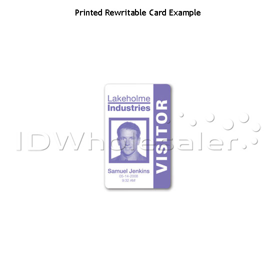 Evolis C5101 Blue Rewritable PVC Cards 