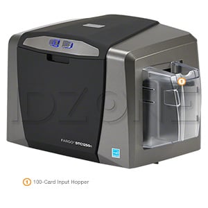 Fargo DTC1250e ID Card Printer with Ethernet - Dual-Sided