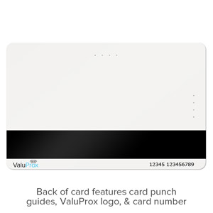 ValuProx 125kHz ISO Proximity PVC Cards  with Mag Stripe - Comparable to Casi Rusco - PROGRAMMED