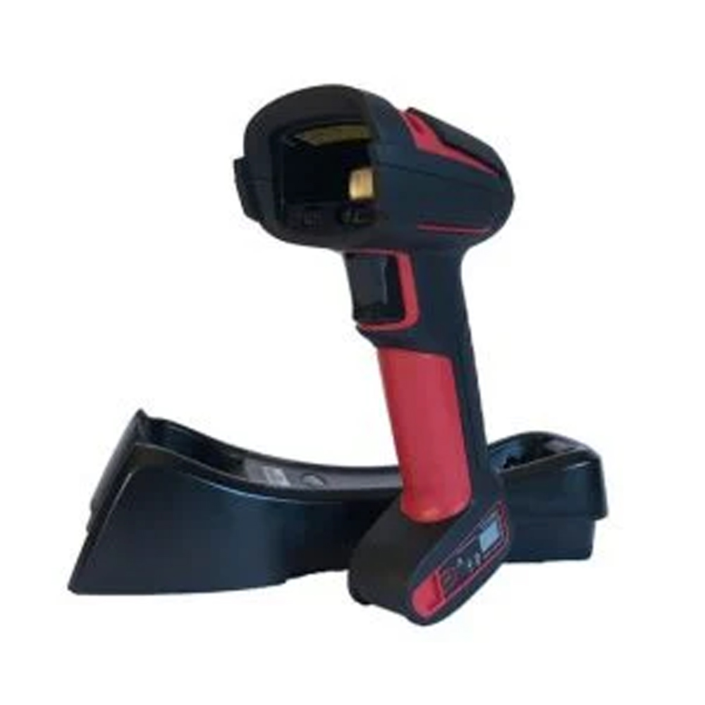 Honeywell Granit XP USB Kit: Bluetooth, Rugged, 1D/2D, FlexRange, Vibrator, Contact Charging, Red Scanner 1991iXR-3, Battery (BAT-SCN05), USB Cable (CBL-500-300-S00), Horizontal Base (CCB22-100BT-03N)