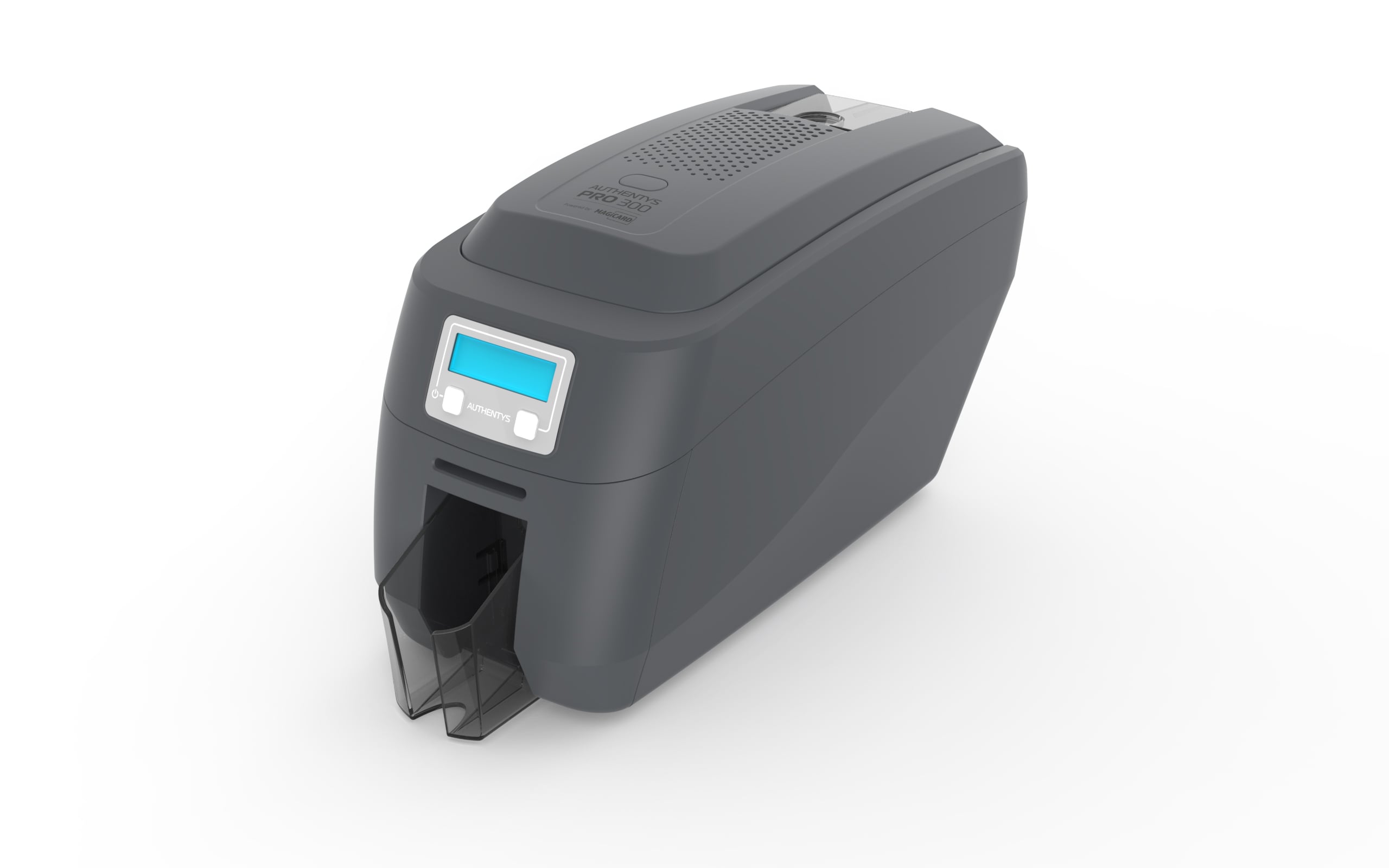 Authentys Pro 300 ID Card Printer with Magnetic Stripe Encoding - Dual-Sided